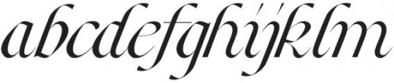 Lost Lovers Italic otf (400) Font LOWERCASE