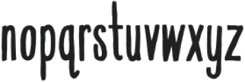Lost Marker - Thin Regular otf (100) Font LOWERCASE