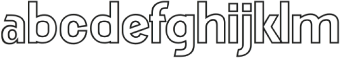 Lost Signal Medium otf (500) Font LOWERCASE