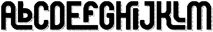 Lost Universe Shadow otf (400) Font UPPERCASE