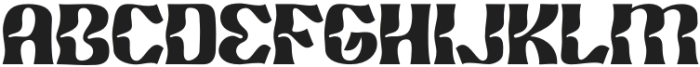 LostPeakRegular otf (400) Font LOWERCASE