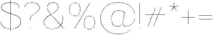 Losta Nova Hairline otf (100) Font OTHER CHARS