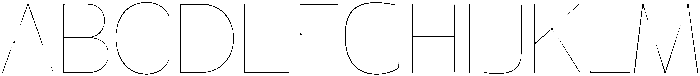 Losta Nova Variable ttf (400) Font UPPERCASE