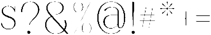 Losta Riecha otf (400) Font OTHER CHARS