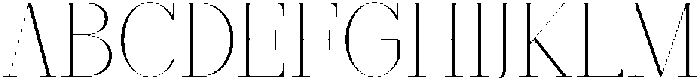 Losta Riecha otf (400) Font UPPERCASE