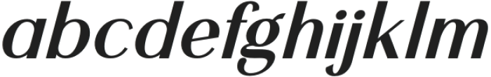 Lostgun Sans Extra Bold Italic otf (700) Font LOWERCASE