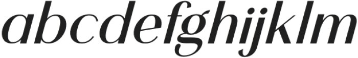 Lostgun Sans Semi Bold Italic otf (600) Font LOWERCASE