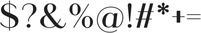 Lostgun Sans Semi Bold otf (600) Font OTHER CHARS