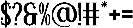Lostrum Serif otf (400) Font OTHER CHARS