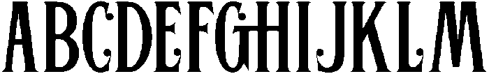 Lostrum Serif otf (400) Font UPPERCASE