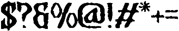Lotrance Inkbleed otf (400) Font OTHER CHARS