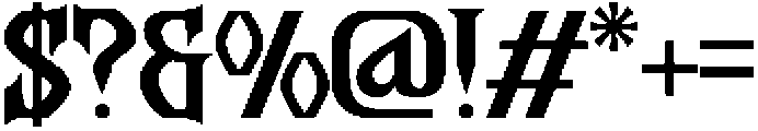 Lotrance-Regular otf (400) Font OTHER CHARS