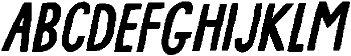 Lots Of Fun Italic otf (400) Font UPPERCASE