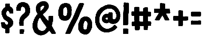 Lots Of Fun Regular otf (400) Font OTHER CHARS