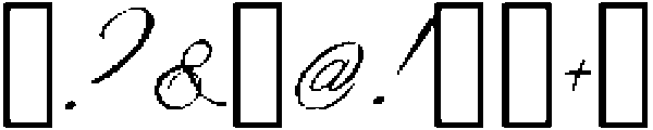 Lottie Pencil Script Regular otf (400) Font OTHER CHARS