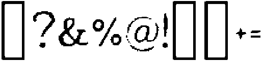 Lottie Pencil Type Regular otf (400) Font OTHER CHARS