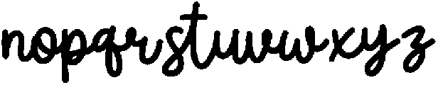 Lotusia Script Regular otf (400) Font LOWERCASE