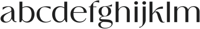 Lougra Regular otf (400) Font LOWERCASE