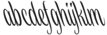 Louislemon-Regular otf (400) Font LOWERCASE
