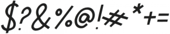 Loupe Italic otf (400) Font OTHER CHARS