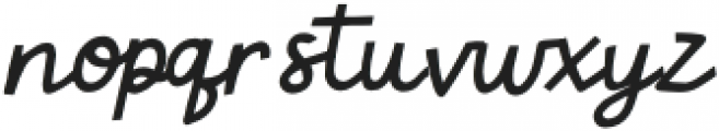 Loupe Italic otf (400) Font LOWERCASE