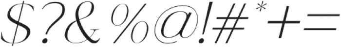 Lovalina Italic otf (400) Font OTHER CHARS