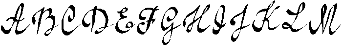 Love Archive Regular otf (400) Font UPPERCASE