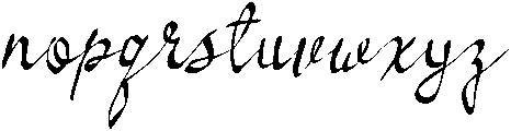 Love Archive Regular otf (400) Font LOWERCASE