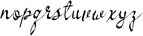 Love Archive Regular ttf (400) Font LOWERCASE