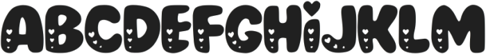 Love Bubble Regular otf (400) FONT