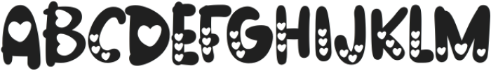 Love Days Love otf (400) Font UPPERCASE