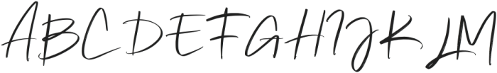 Love Grild Signature Regular otf (400) Font UPPERCASE