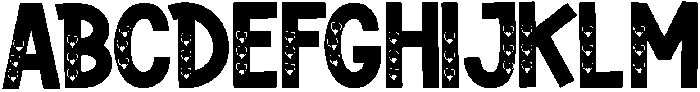 Love Heart Regular otf (400) FONT