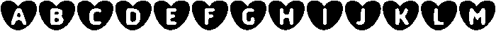 Love Letter Regular otf (400) Font UPPERCASE