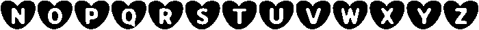 Love Letter Regular otf (400) Font LOWERCASE