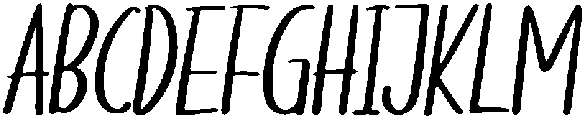 Love Letter Regular otf (400) Font UPPERCASE