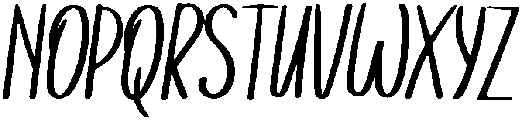 Love Letter Regular otf (400) Font UPPERCASE