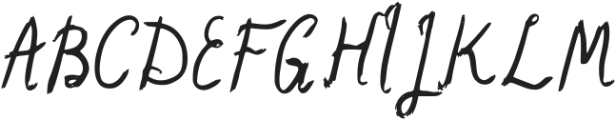 Love Like That Alt3 Regular otf (400) Font UPPERCASE