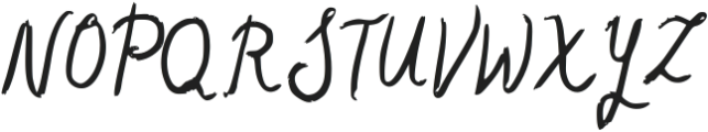Love Like That Alt3 Regular otf (400) Font UPPERCASE