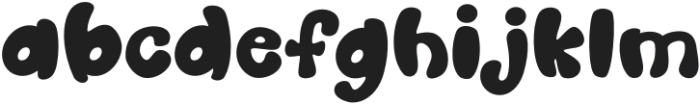 Love Mable Regular otf (400) Font LOWERCASE