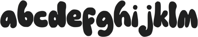 Love Miaw Regular otf (400) Font LOWERCASE