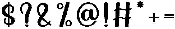 Love Moment Regular otf (400) Font OTHER CHARS