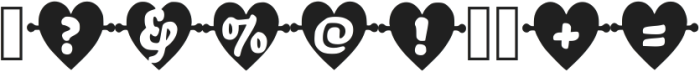 Love Moment Regular ttf (400) Font OTHER CHARS