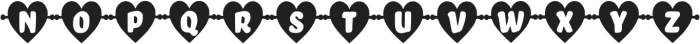 Love Moment Regular ttf (400) Font UPPERCASE
