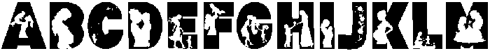 Love Mother Regular otf (400) Font UPPERCASE
