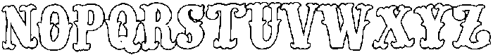 Love Parade Outline otf (400) Font UPPERCASE