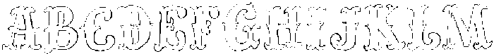 Love Parade Thin otf (100) Font UPPERCASE