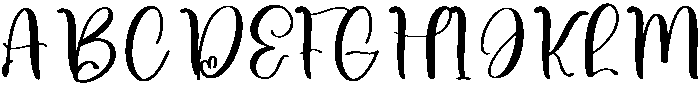 Love Regular otf (400) Font UPPERCASE