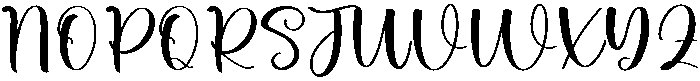 Love Regular otf (400) Font UPPERCASE