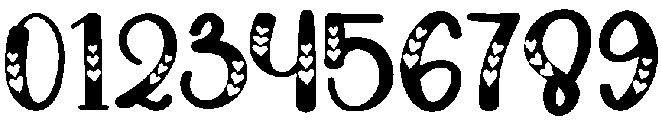 Love Regular otf (400) Font OTHER CHARS
